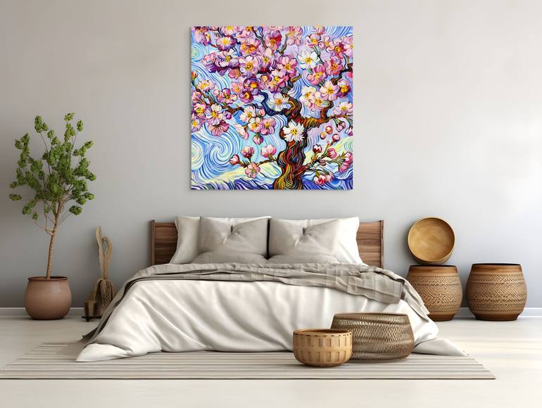 Original Abstract Landscape Painting by Angie Wright