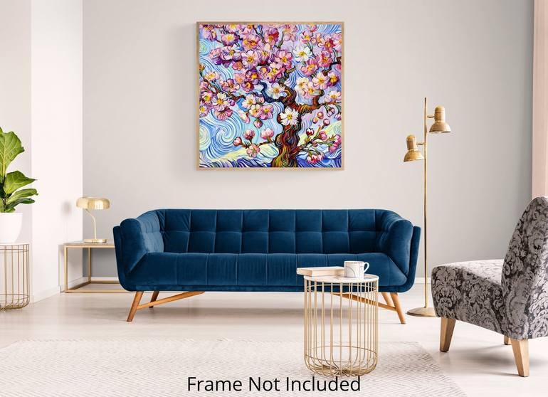 Original Abstract Landscape Painting by Angie Wright