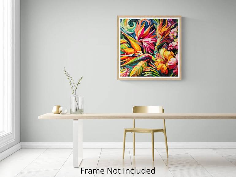 Original Impressionism Floral Painting by Angie Wright