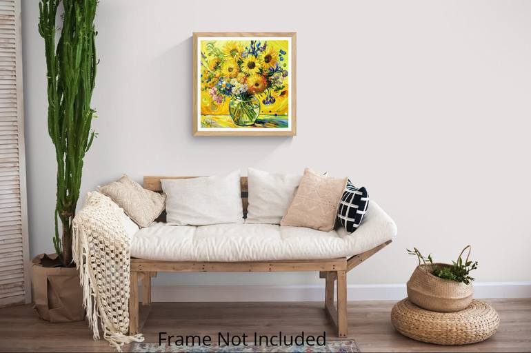 Original Impressionism Abstract Painting by Angie Wright