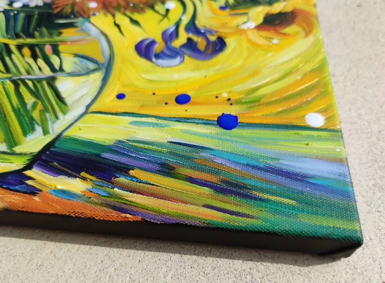 Original Impressionism Abstract Painting by Angie Wright