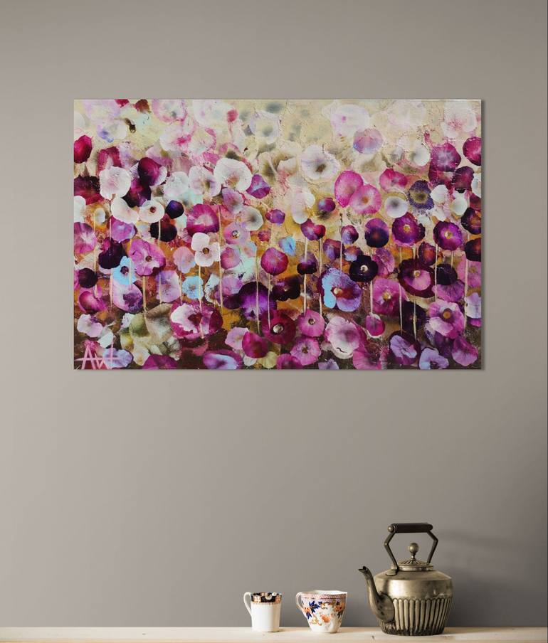 Original Abstract Landscape Painting by Angie Wright