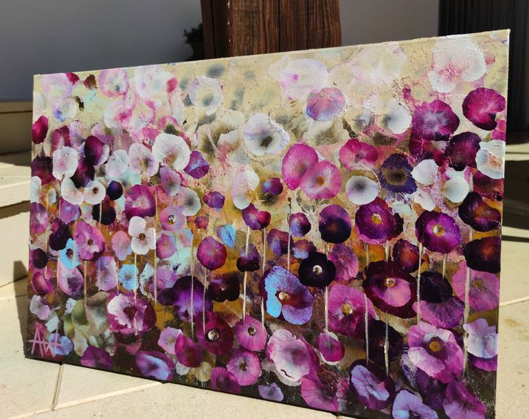 Original Abstract Landscape Painting by Angie Wright