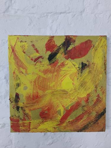 Original Contemporary Abstract Painting by Wasik Sheikh