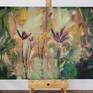 Painting flowers: Large size: Couple