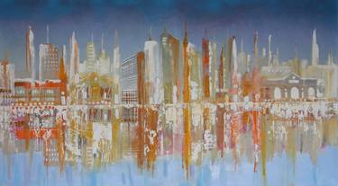 Original Cities Paintings by Maria Moretti