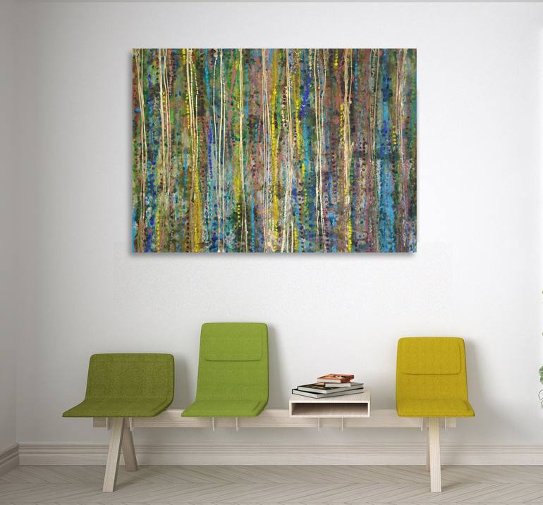 Original Contemporary Abstract Painting by Maria Moretti