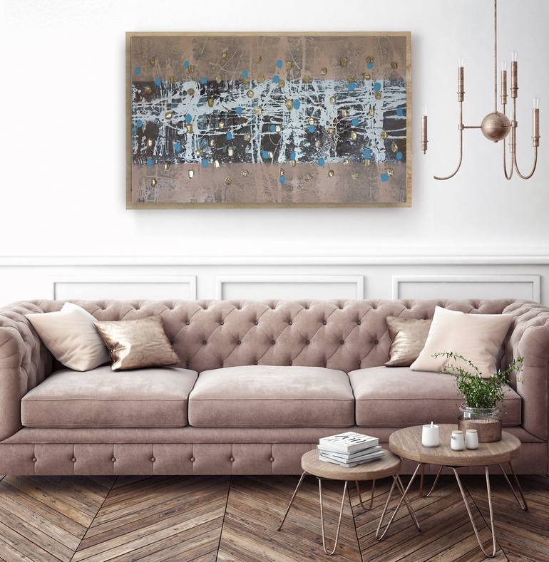 Original Abstract Painting by Maria Moretti