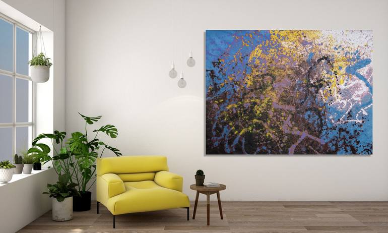 Original Contemporary Abstract Painting by Maria Moretti