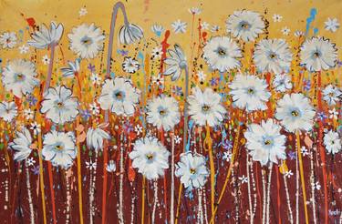 Original Floral Paintings by Maria Moretti