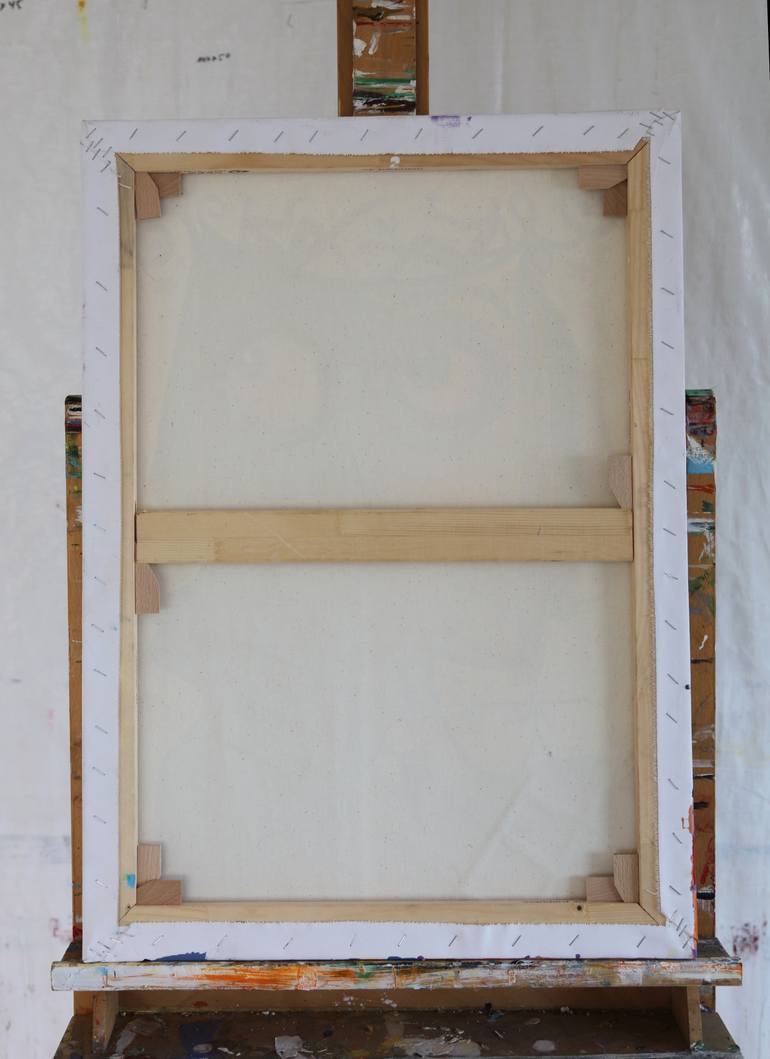 Original Art Deco People Painting by Maria Moretti