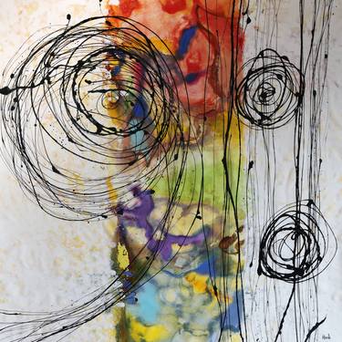 Original Abstract Paintings by Maria Moretti