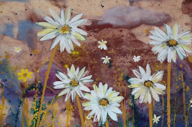 Original Floral Painting by Maria Moretti