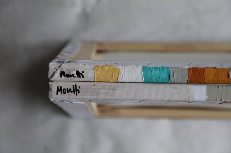 Original Contemporary Abstract Painting by Maria Moretti
