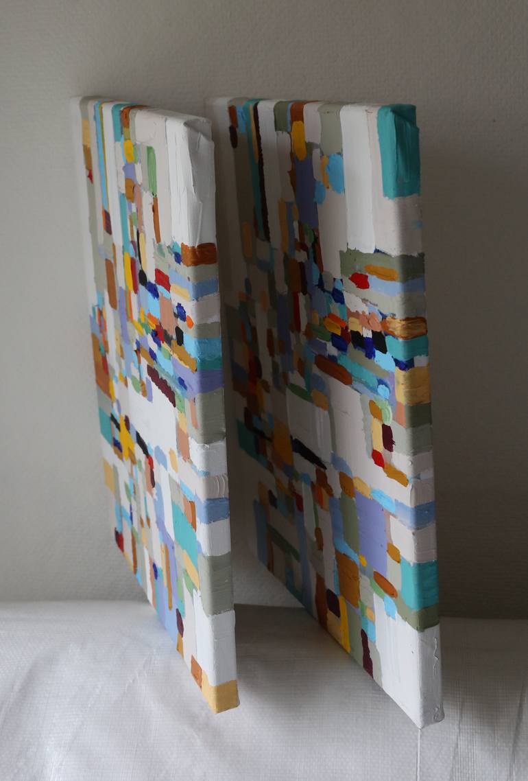 Original Contemporary Abstract Painting by Maria Moretti