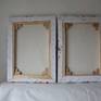 White painting: scandinavian couple: Backside