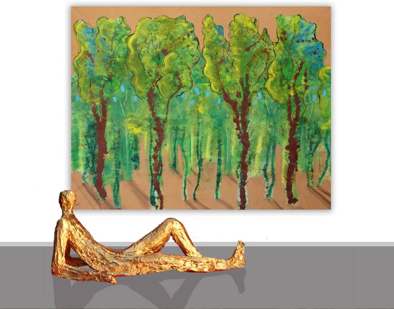 Original Fine Art Landscape Painting by Maria Moretti