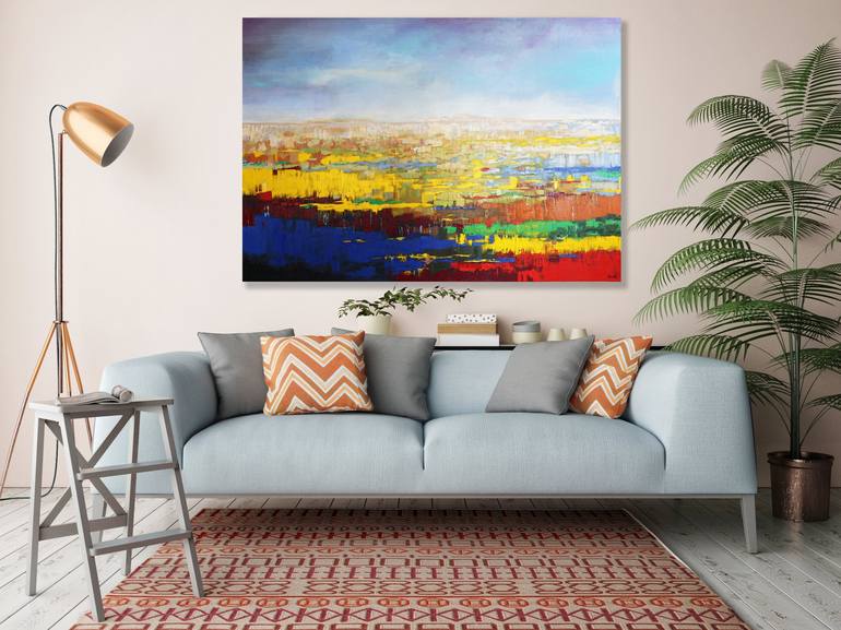 Original Fine Art Landscape Painting by Maria Moretti