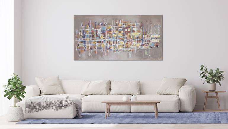 Original Contemporary Abstract Painting by Maria Moretti
