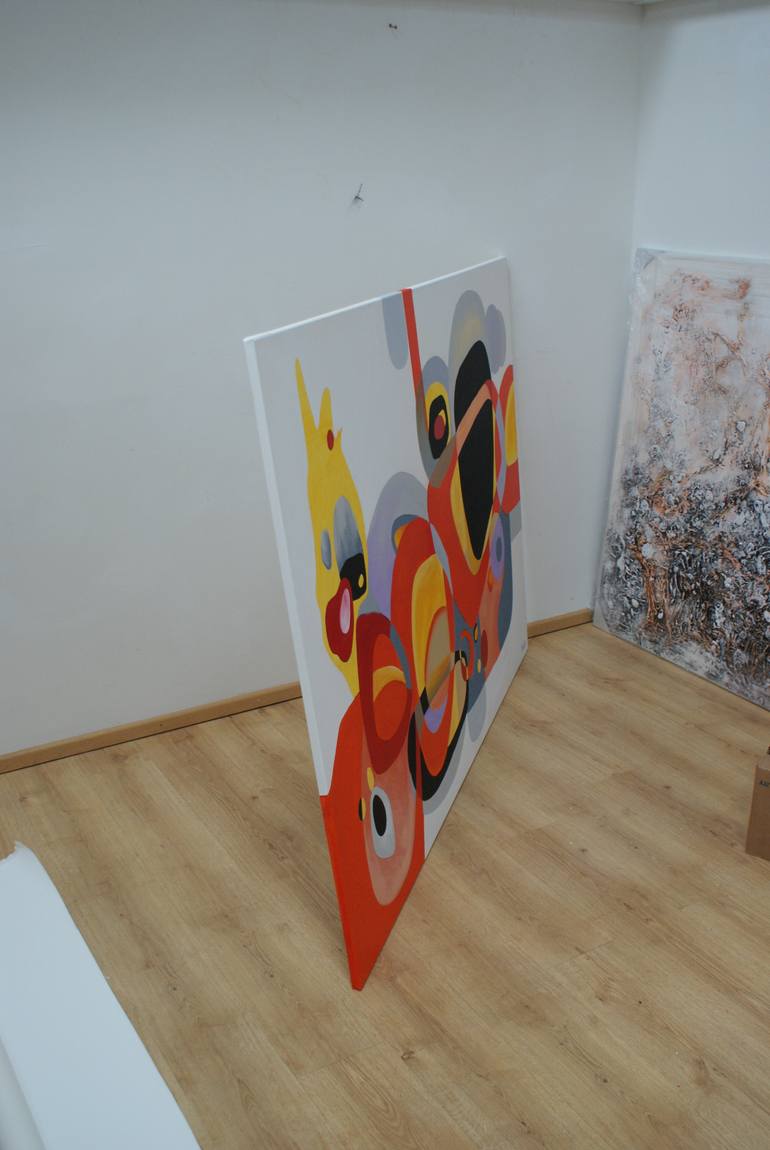 Original Contemporary Abstract Painting by Maria Moretti