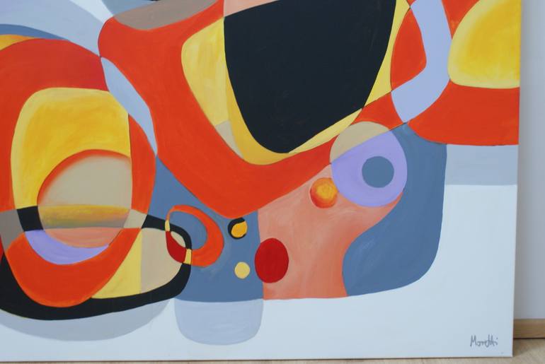 Original Contemporary Abstract Painting by Maria Moretti
