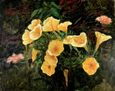 Original Floral Paintings by Juan José Molina Gallardo