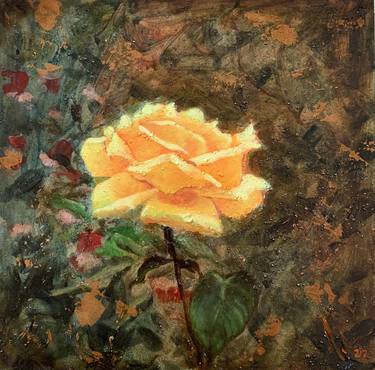 Original Fine Art Floral Paintings by Juan José Molina Gallardo