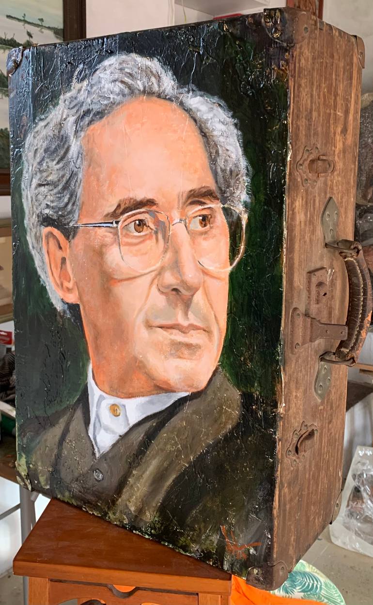 Original Figurative People Painting by Juan José Molina Gallardo