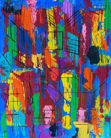 Original Abstract Paintings by Jeff Petsche