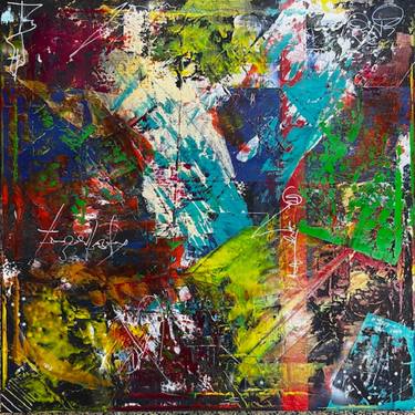 Original Abstract Expressionism Abstract Paintings by Jeff Petsche