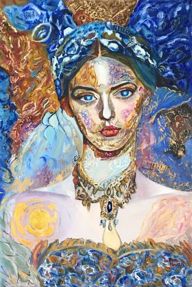 Original Fine Art Women Paintings by Anna Hovan