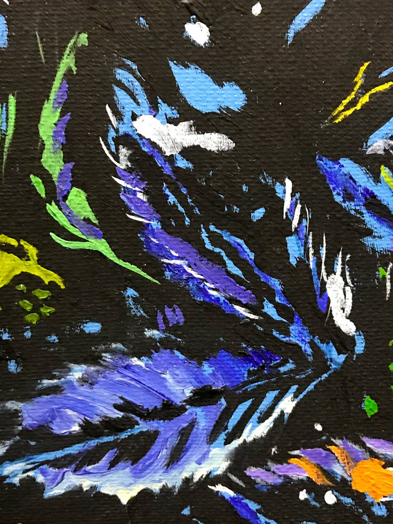 Original Contemporary Floral Painting by Anna Hovan