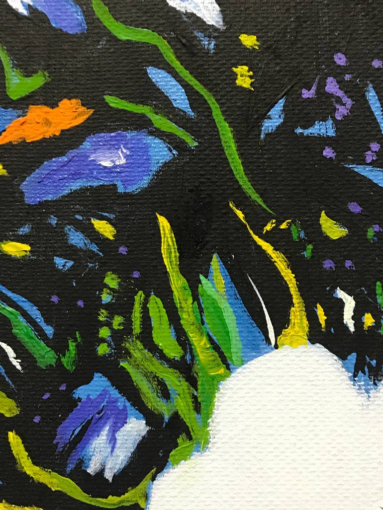 Original Contemporary Floral Painting by Anna Hovan