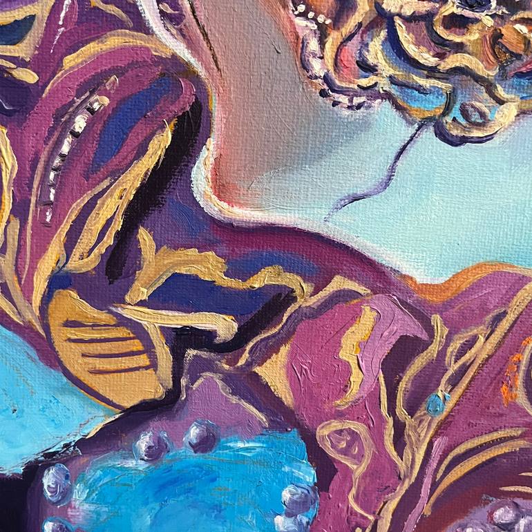 Original Contemporary Floral Painting by Anna Hovan