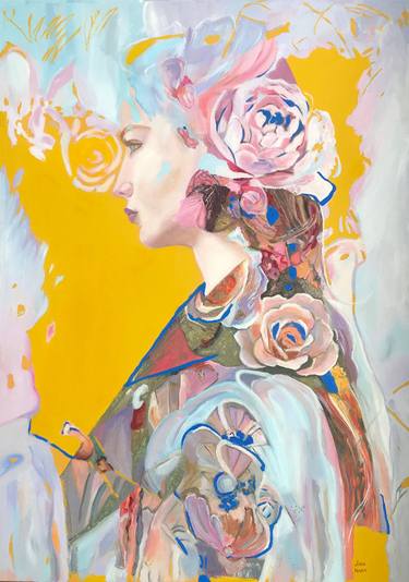 Original Portraiture Fashion Paintings by Anna Hovan