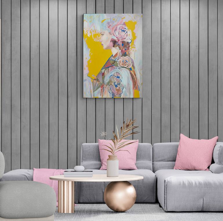 Original Contemporary Fashion Painting by Anna Hovan