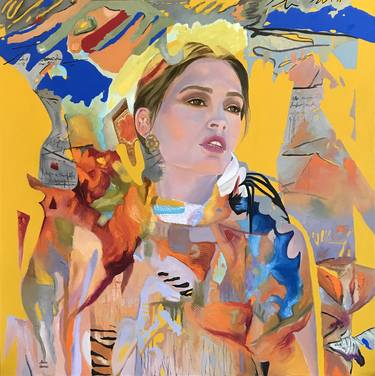 Original Contemporary Women Painting by Anna Hovan
