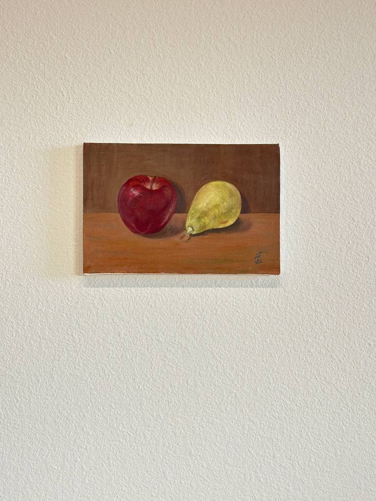 Original Conceptual Still Life Painting by Azar Hassani