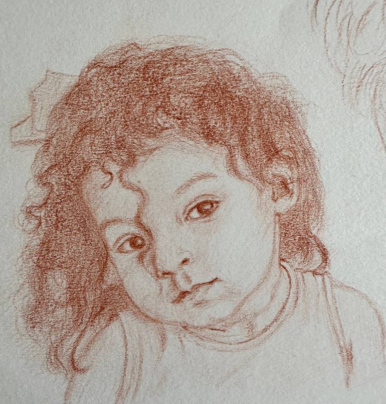 Original Other People Drawing by Azar Hassani
