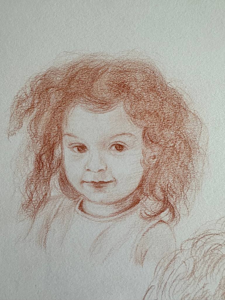 Original Other People Drawing by Azar Hassani