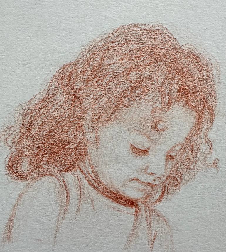 Original Other People Drawing by Azar Hassani