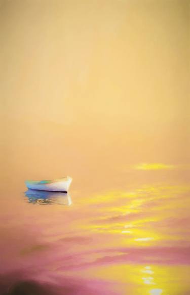 Original Fine Art Boat Paintings by Jordi Feliu