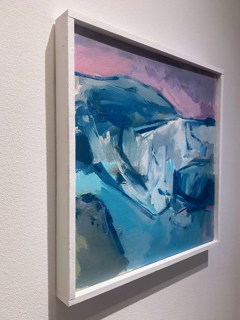 Original Abstract Expressionism Landscape Painting by Leticia Balzi