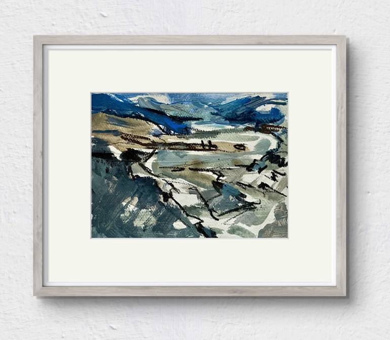 Original Landscape Drawing by Leticia Balzi