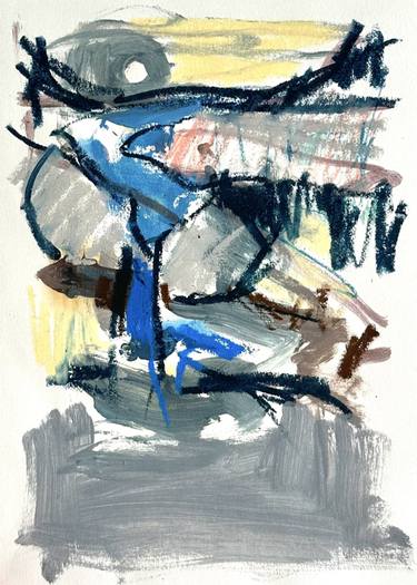 Print of Abstract Expressionism Landscape Drawings by Leticia Balzi