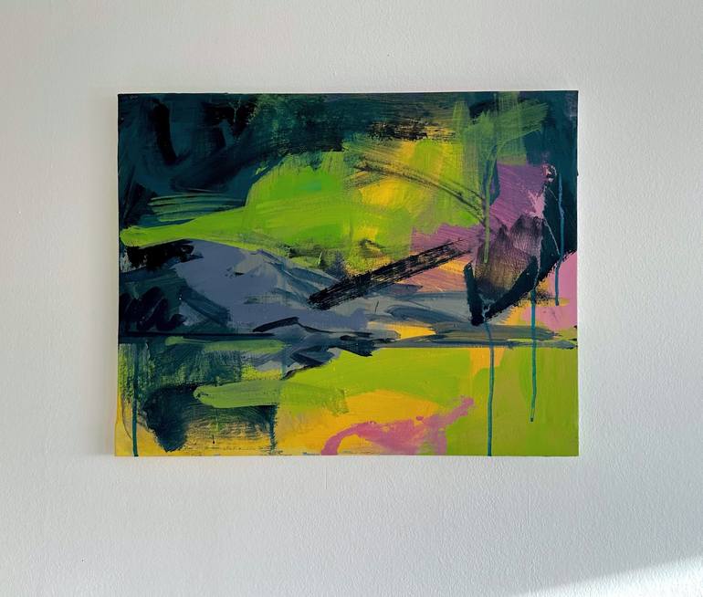 Original Abstract Painting by Leticia Balzi