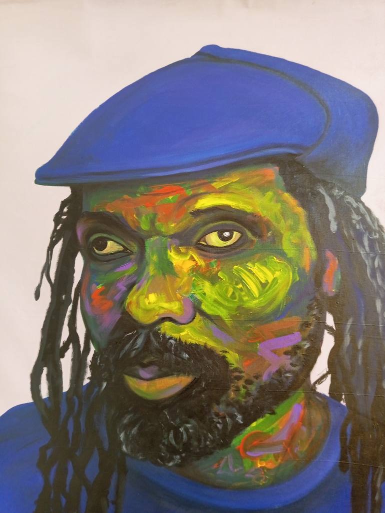 Original Contemporary Pop Culture/Celebrity Painting by Adjei Adjetey