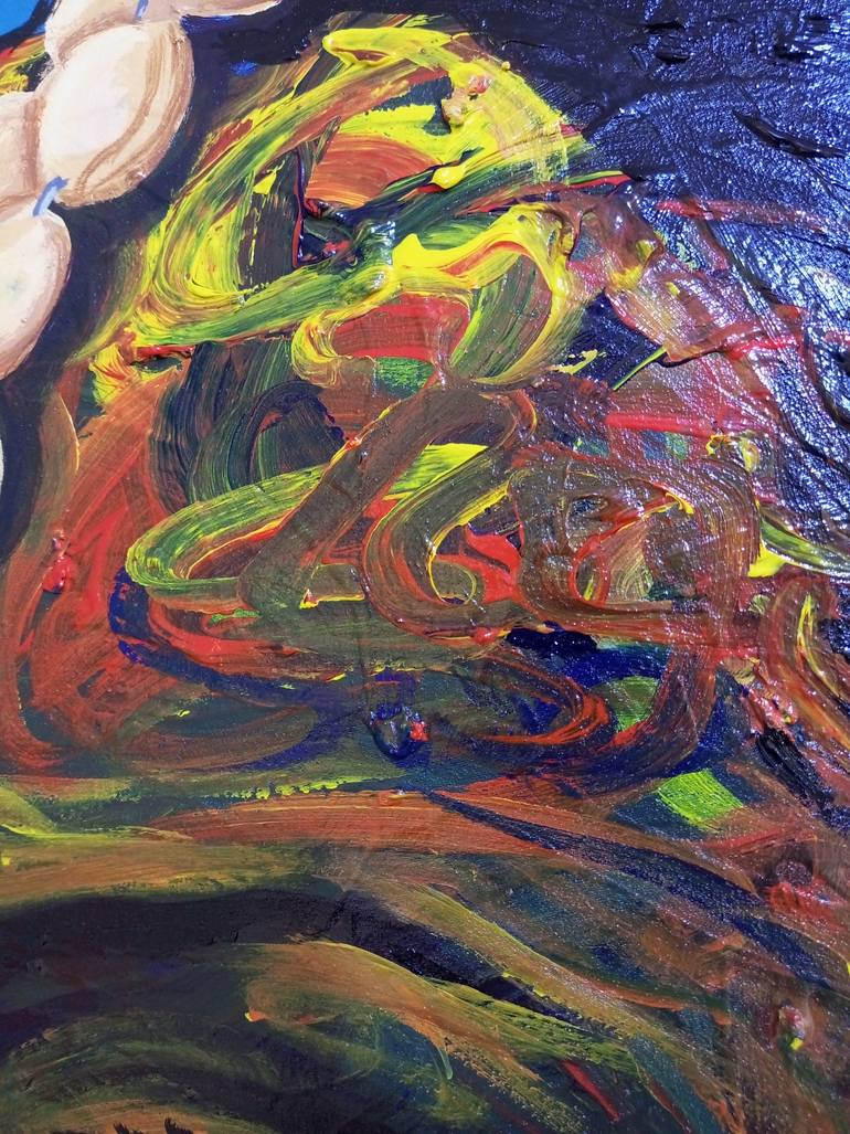 Original Contemporary Women Painting by Adjei Adjetey