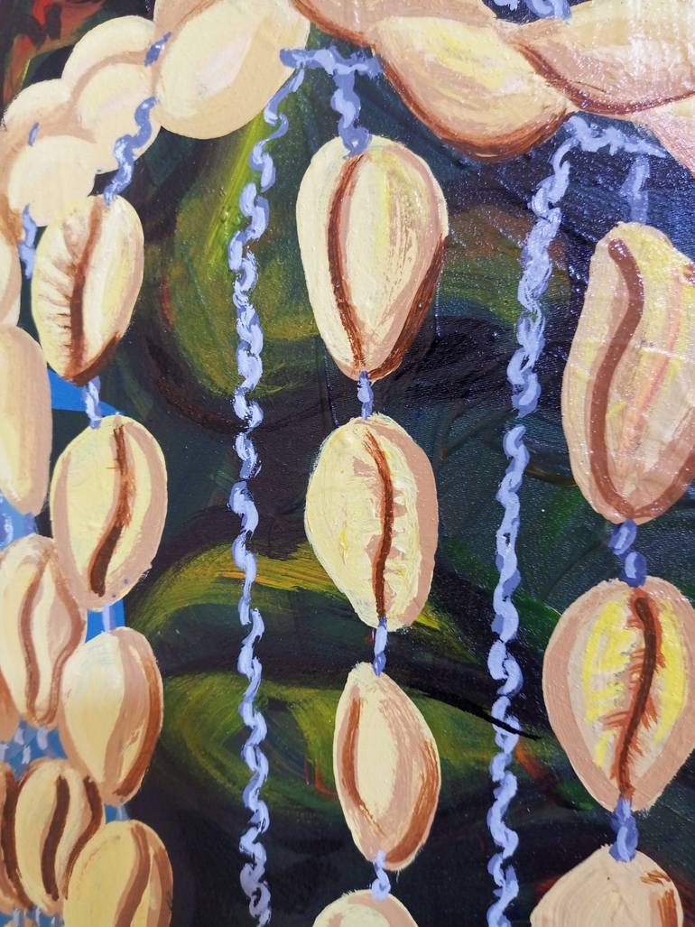 Original Contemporary Women Painting by Adjei Adjetey