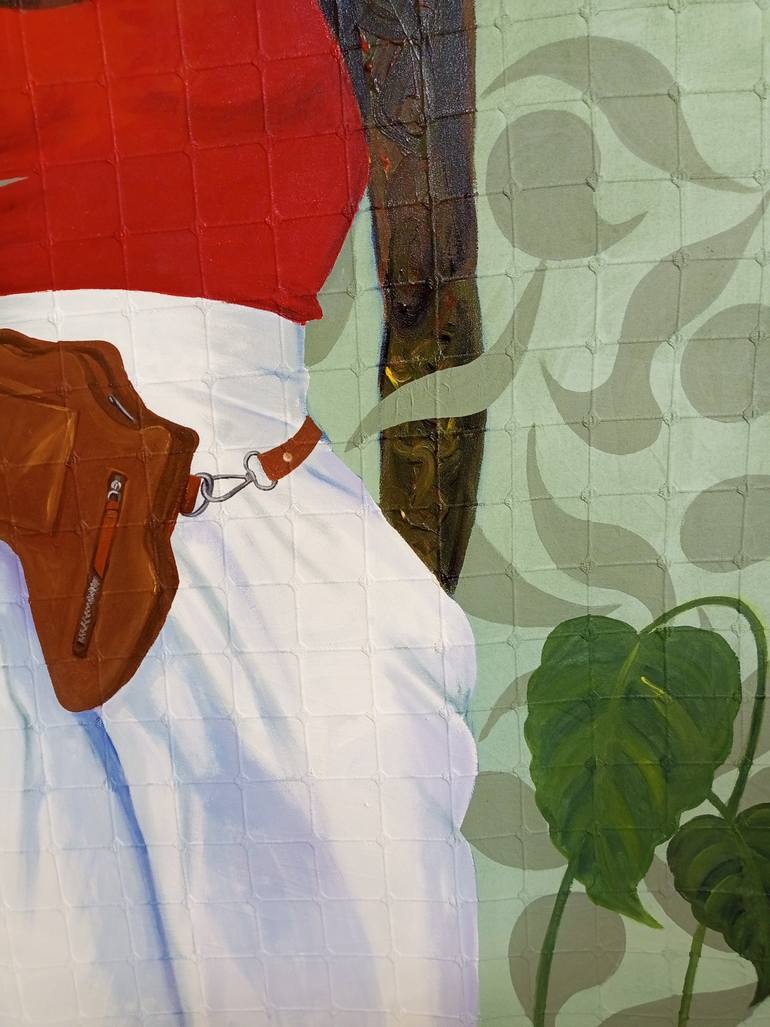Original Contemporary Women Painting by Adjei Adjetey